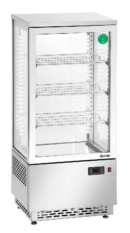 Mini-vitrine réfrigérée 78L, inox A2CH 700478G Bartscher_4