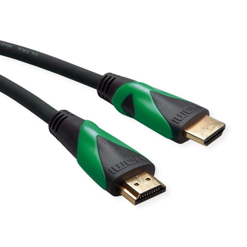 Roline green atc câble hdmi avec ethernet ultra hd 8k, m/m, noir, 2 m_4