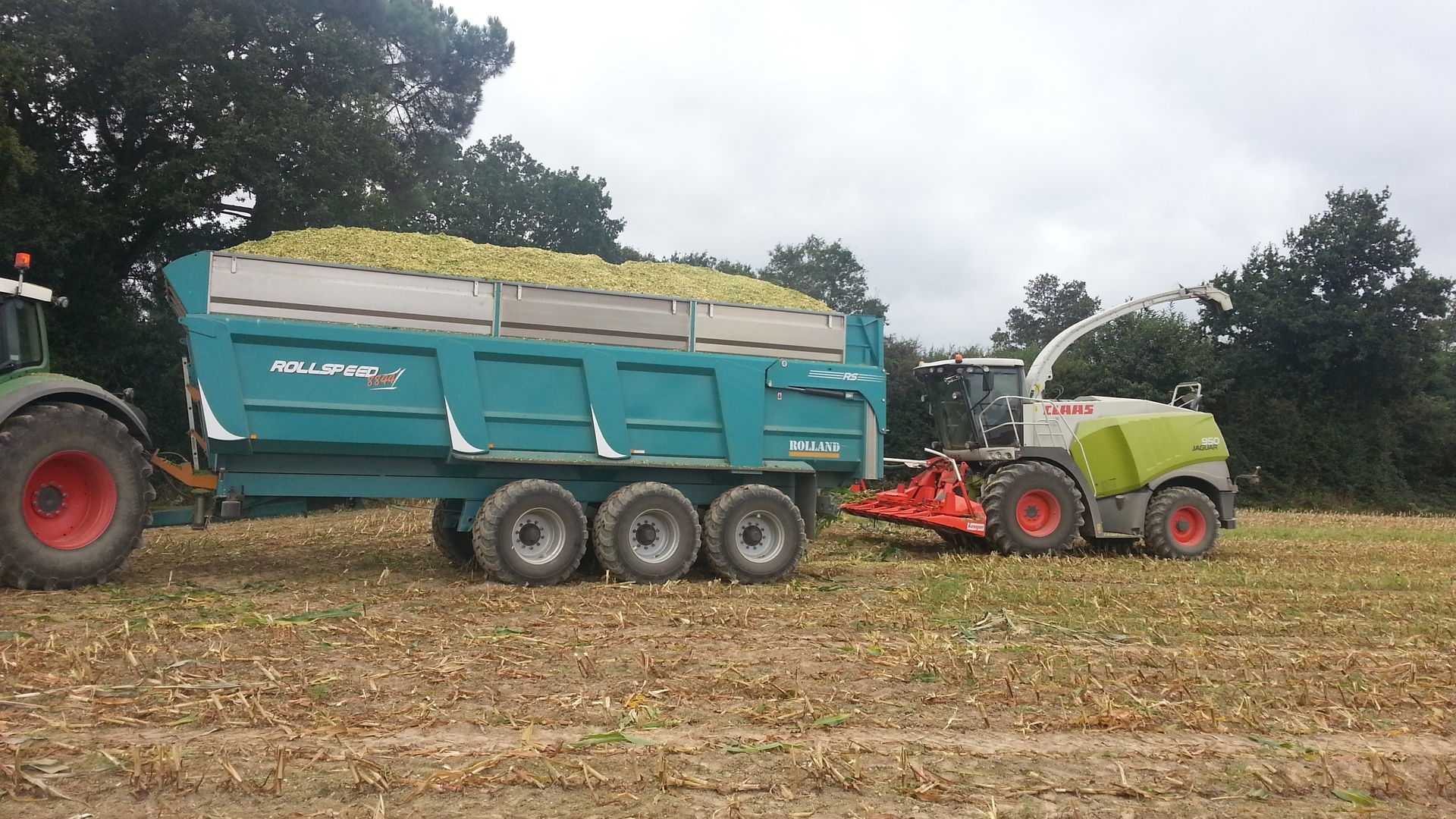 Rollspeed 8844, benne agricole avec volume étendu à 51 m3