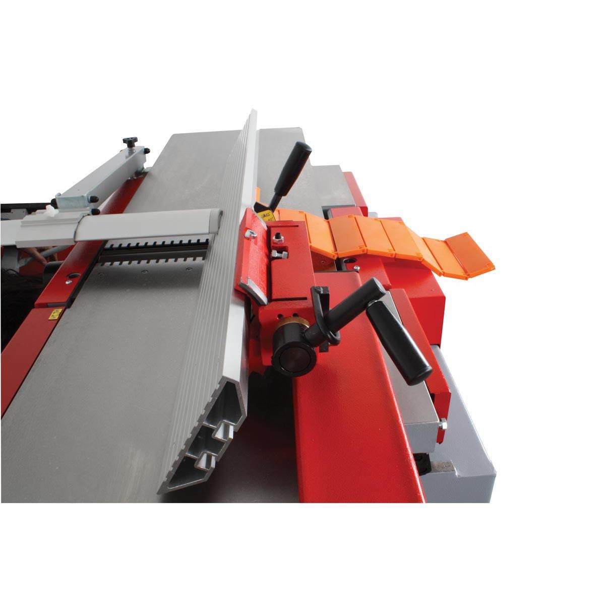 Raboteuse-dégauchisseuse professionnelle Holzmann - HOB410P - 400V - tables en fonte rectifiées - arbre 4 fers - guide inclinable_4