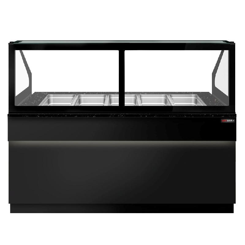 Saladette TORONTO - L2000 mm - Noire - 3 portes - 5x GN 1/1 - P900_4