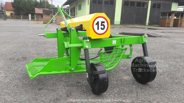 Arracheuse vibrante à rejet sur les côtés pour pommes de terre - 1 rang - Bomet SRMS BOM_4