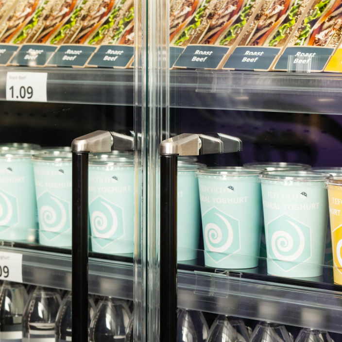 Vitrine réfrigérée pour supermarché Galaxy+ GP10FGD Black L1018mm 43813 TEFCOLD_4