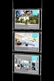 Porte-affiche de magasin A4 - 1 face - Visualpros - 378 x 290 mm - LED haute luminosité_4