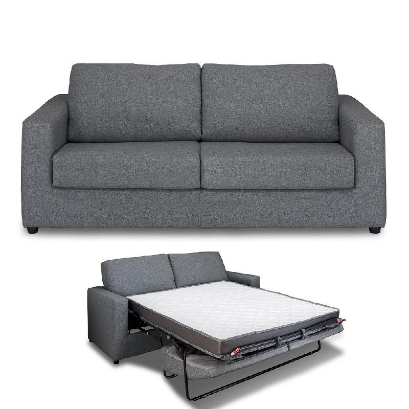 Canapé PRIMO fabriqué en Italie avec revêtement anti-tâche aspect tweed