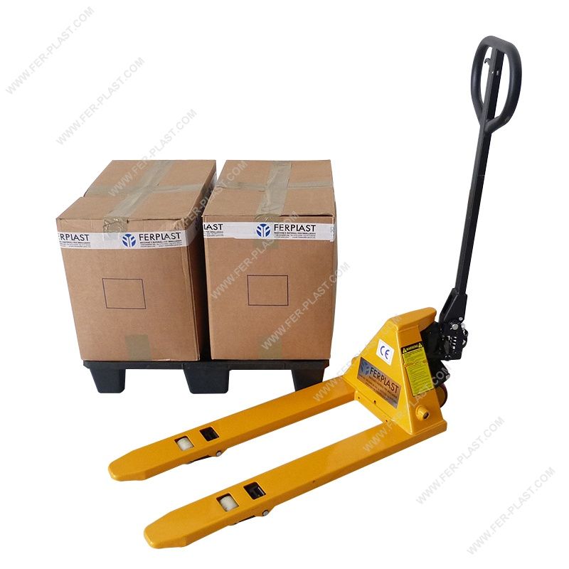 FP W380/800 - Mini transpalette manuel Ferplast - 500 kg - Fourches 800 mm x 380 mm_4