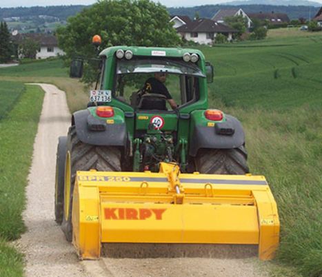 Broyeur de pierre Kirpy BPR 200 pour préparation du sol