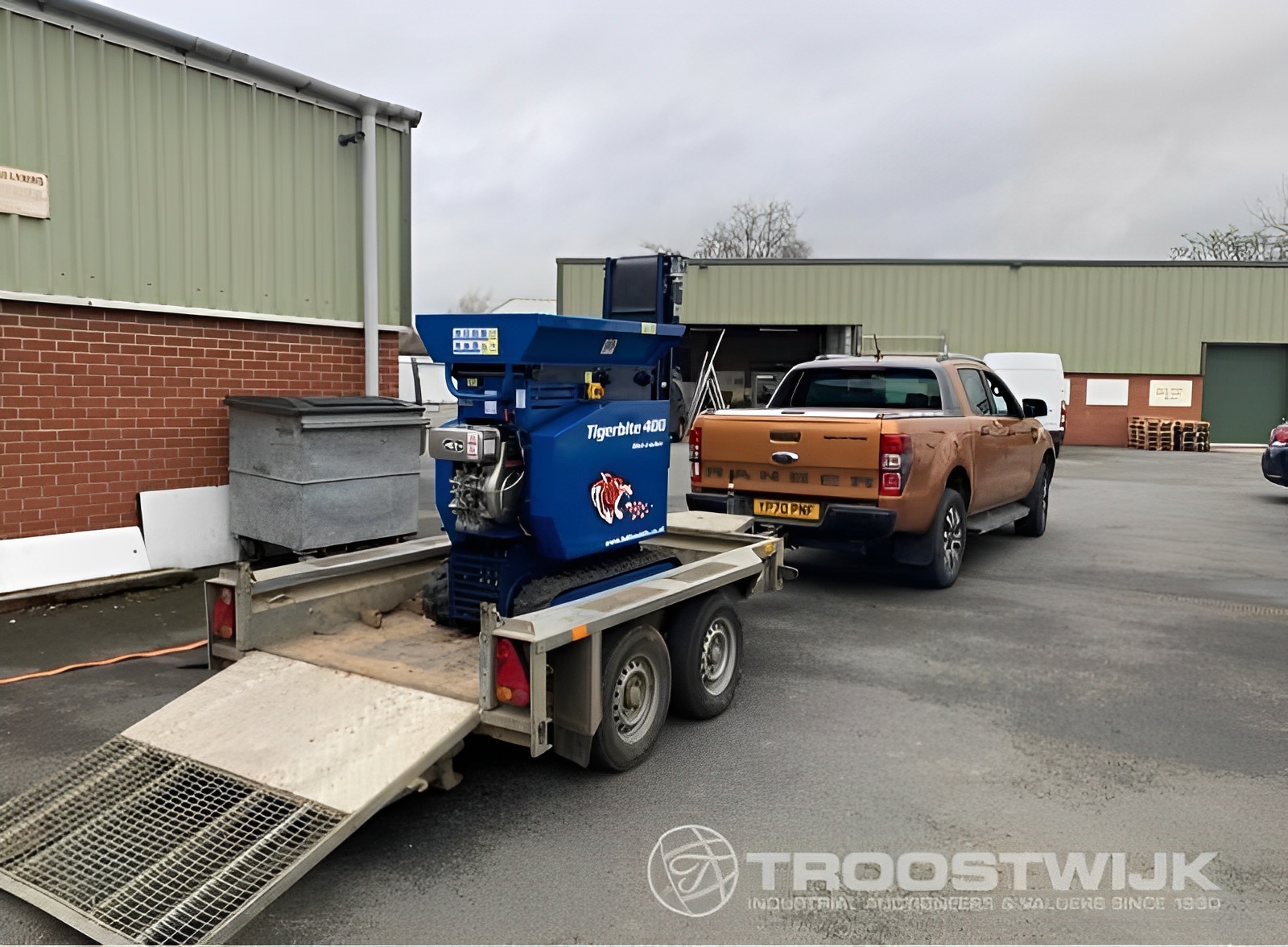 Concasseur compact pour rendement de 6-10T/h