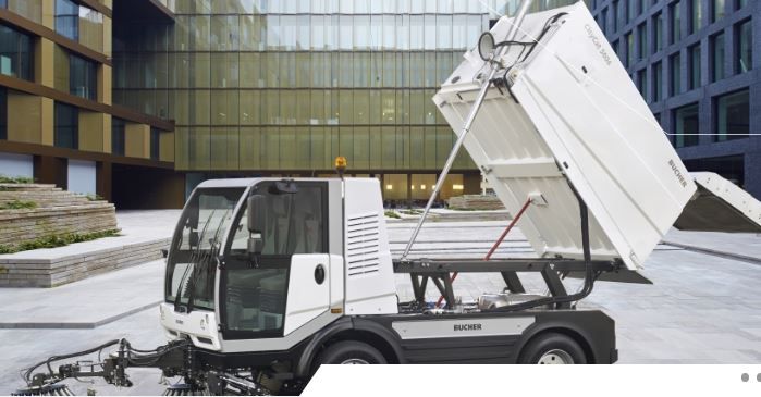 Citycat 5006 idéale pour le nettoyage urbain avec stabilité et sécurité maximales