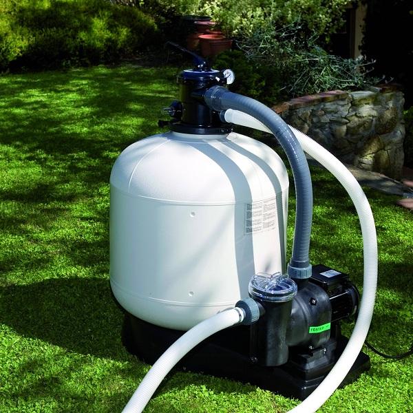Piscine ovale acier 9,20m x 5,05m x h: 1,32m - filtration à sable - sans renforts apparents_4