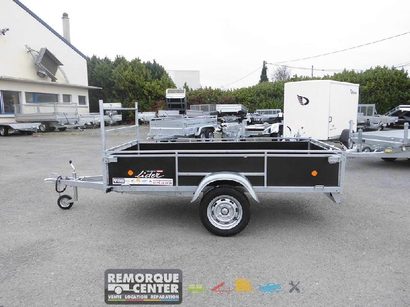 Remorque bagagère LIDER en bois - 1 essieu - PTAC : 500/750 kg - 251 x 133 cm - Référence MAGNUM EXPLORER 3500_4