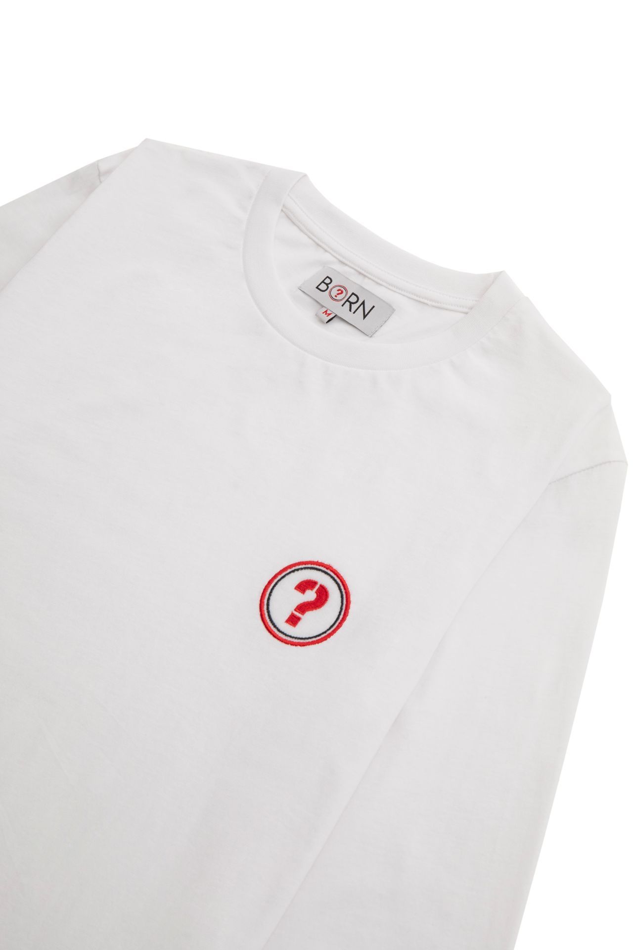 T-shirt manches longues unisexe - 100% coton bio - Patch à scratch personnalisable_4