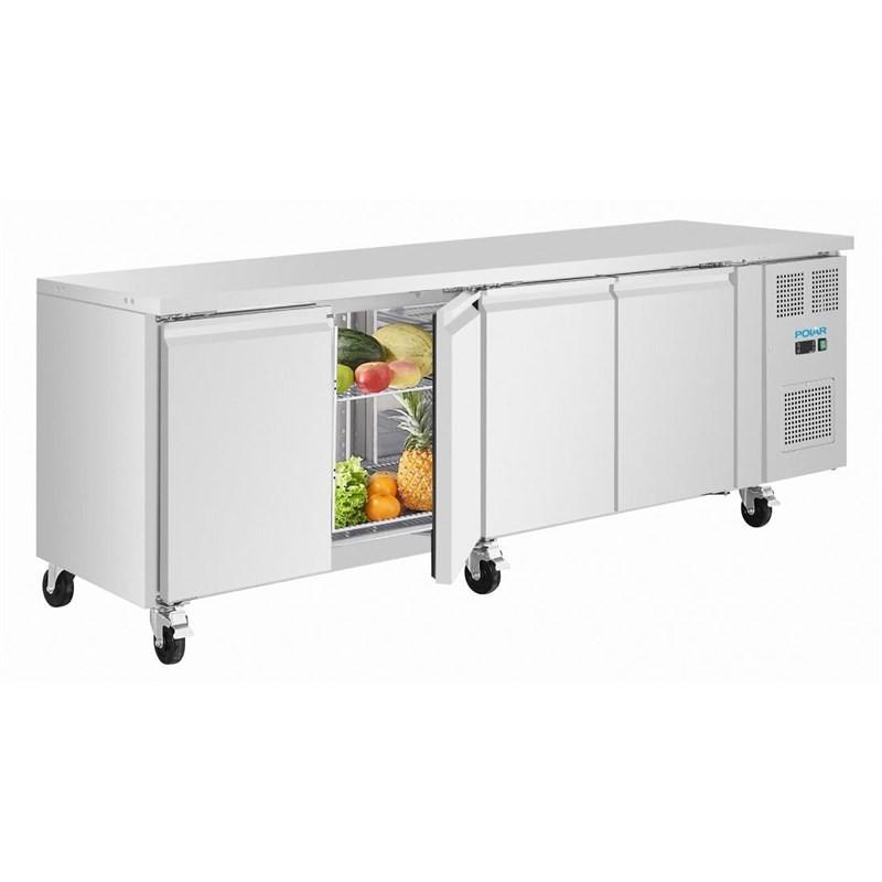 Table réfrigérée positive Slimline série U 4 portes UA107 Polar_4