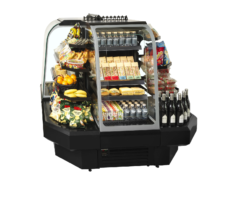 Vitrine réfrigérée libre service basse NOC60CC L600mm 33069 TEFCOLD_4