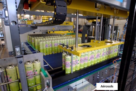 Dépalettiseur  par poussée de la couche ou par plateau magnétique - MECTRA_4