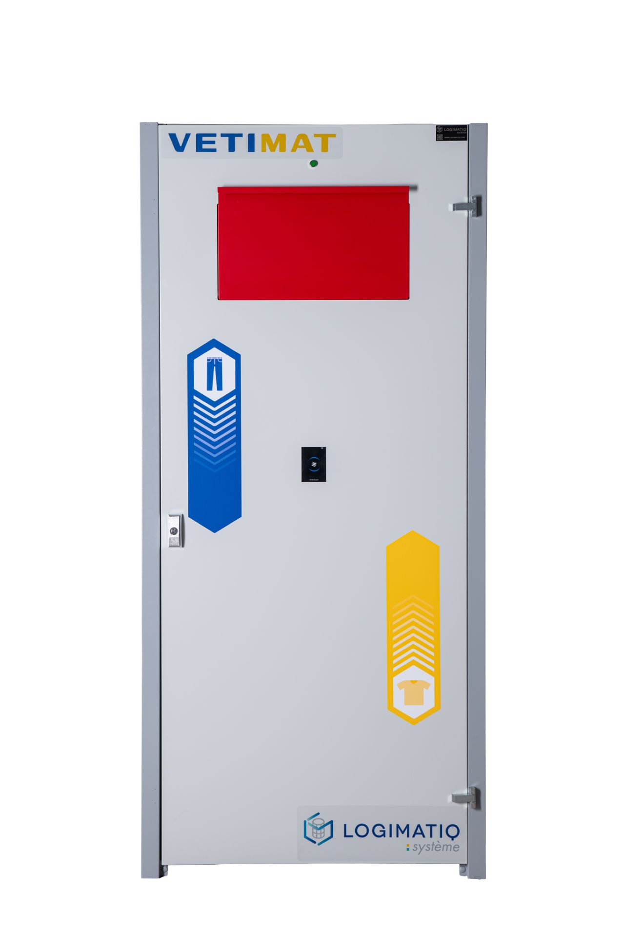 Distributeur automatique pour la collecte et l'enregistrement des vêtements équipés de tags - Capacité 250 à 350 pièces - VETIMAT_4