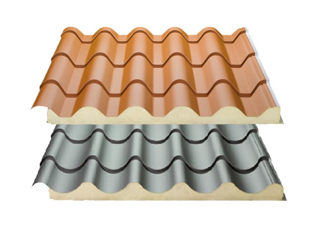 Panneau sandwich imitation tuile_4