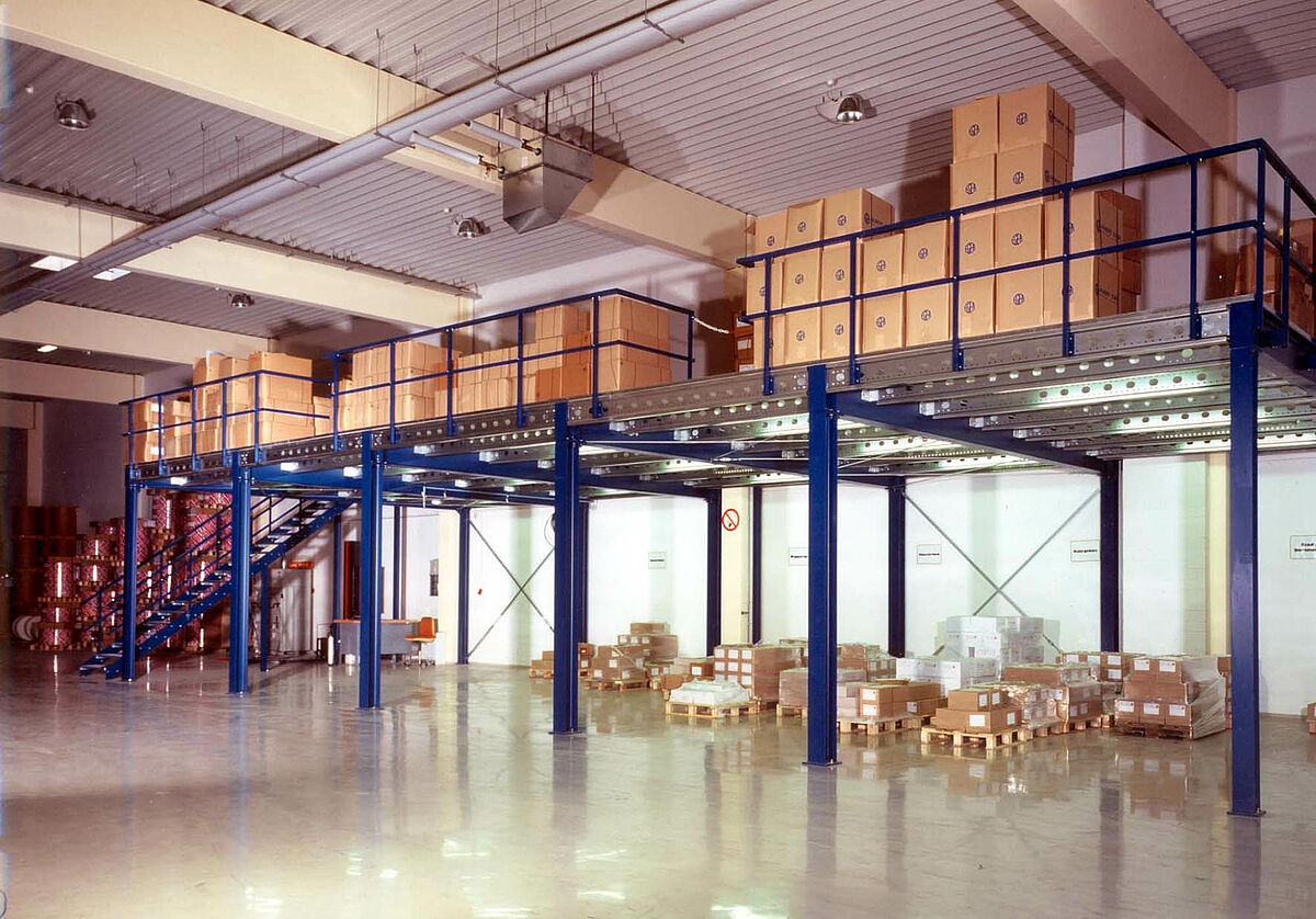 Mezzanine industrielle OHRA - extension d'entrepôt flexible, bureau, production, entreposage jusqu'à 5 étages_4