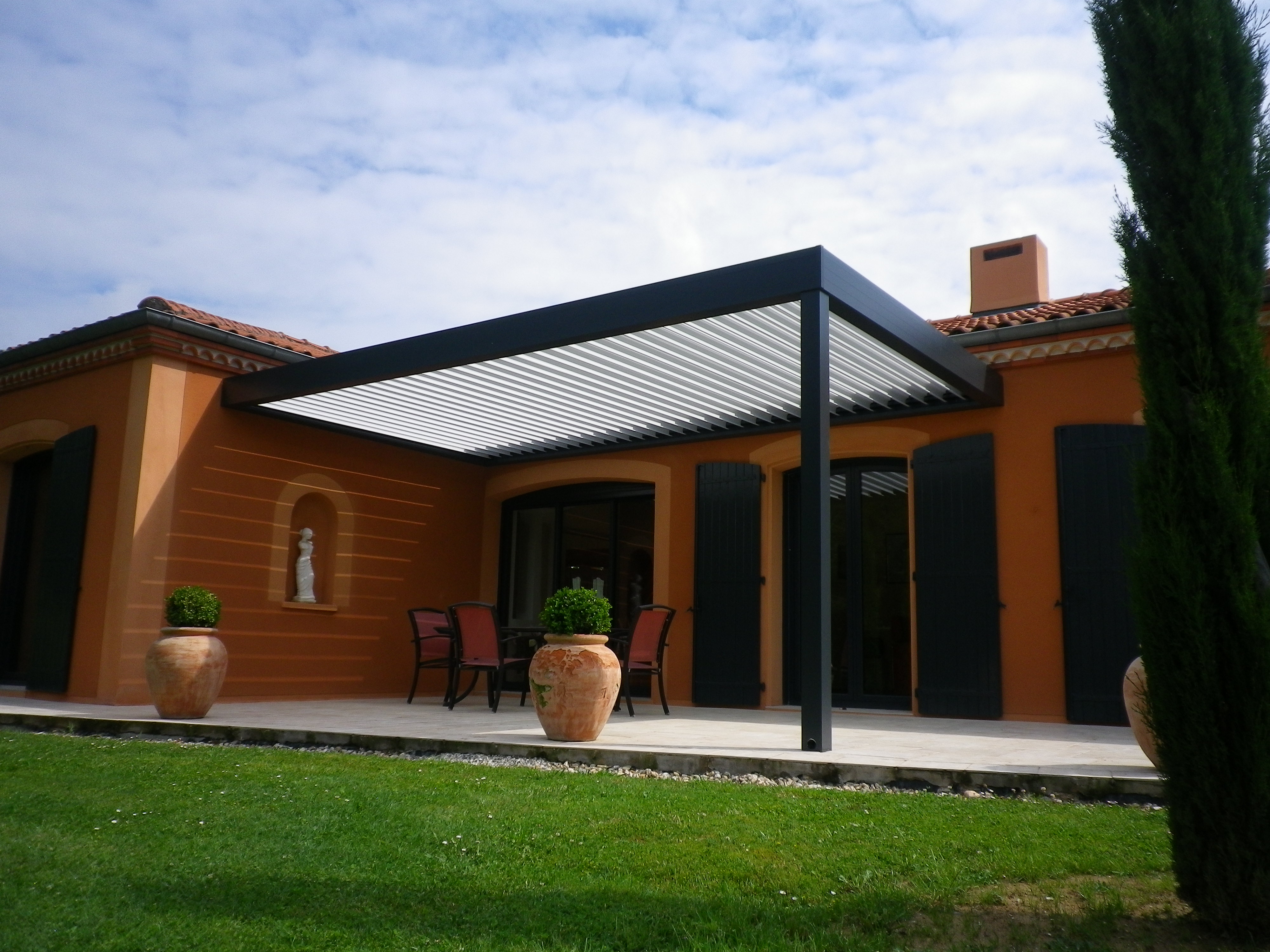 Abri pour terrasse ou cuisine d'été