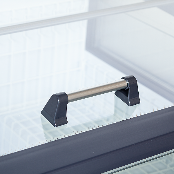 Réfrigérateur / congélateur de supermarché 860 L - Anthracite RAL 7016 | Tefcold - VIEW250CFVS_4