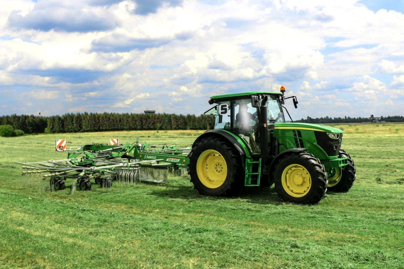 Z2-780 - Giro-andaineurs traînés à 2 rotors Samasz - Largeur de travail 7,20 à 7,60 m_4