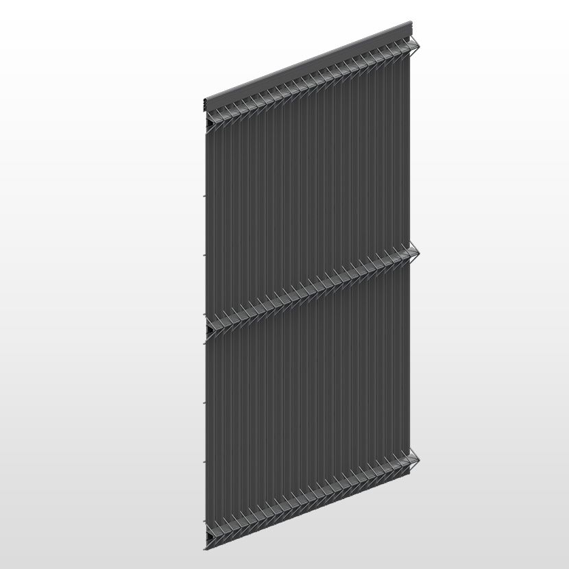 Latk250 - Kit brise-vue occultant en lattes rigides PVC - Galaxy Clôtures - Hauteur 103cm_4