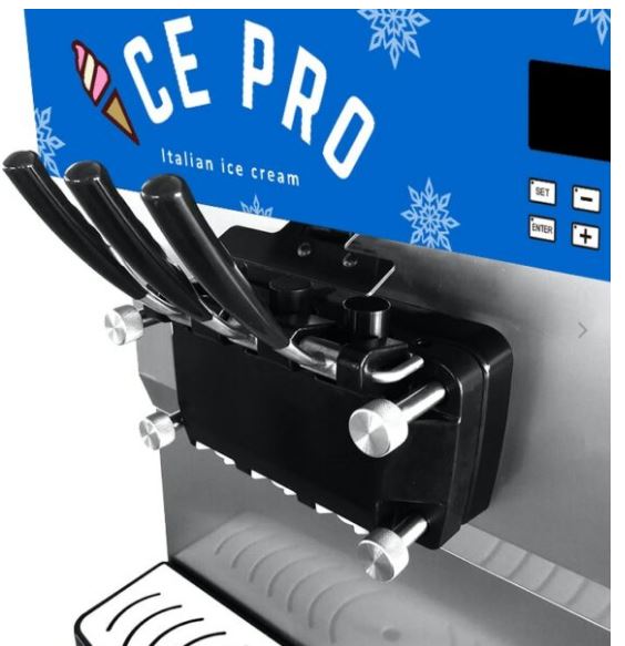 Machine à glace italienne gros débit 4,1 KW - double système de production sans arrêt - 2 panneaux de contrôle LCD - BKN5256_4