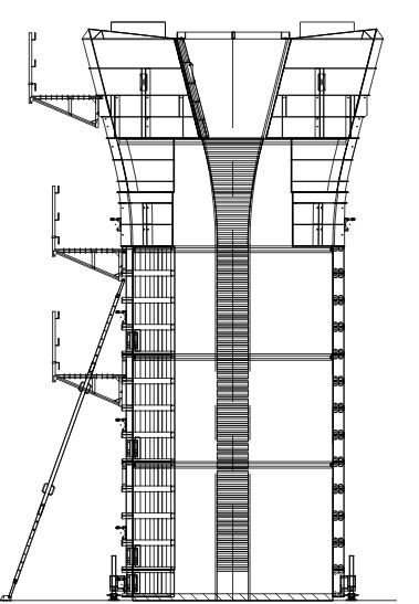 Échafaudage-cadre à basculeurs RP6 - Condor - hauteur 200 cm, acier S235JR, certifié EN 12810_4