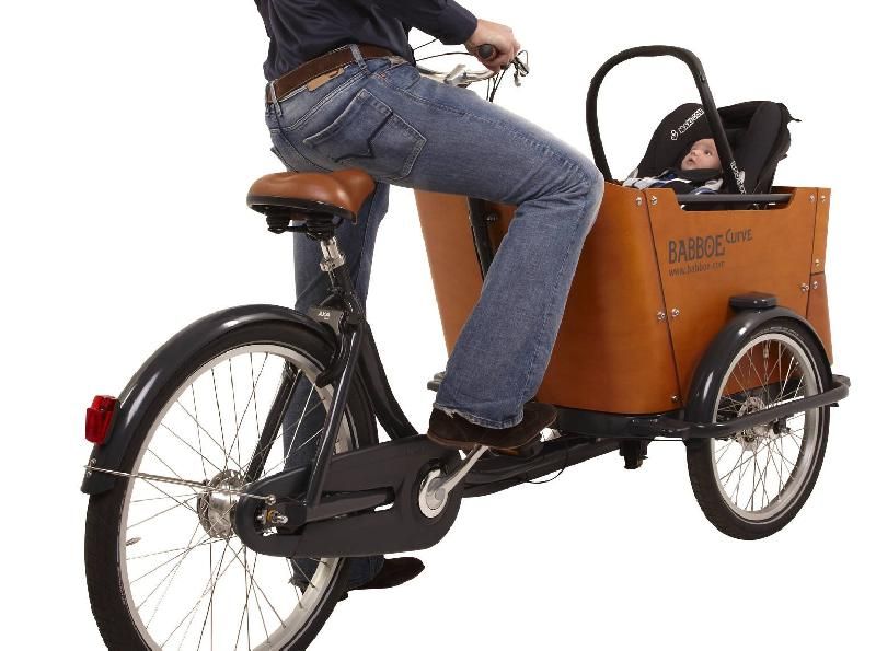 Triporteur Babboe Curve - Transport de 4 enfants - Boîte Nexus 7 vitesses - Pneus Big Apple_4