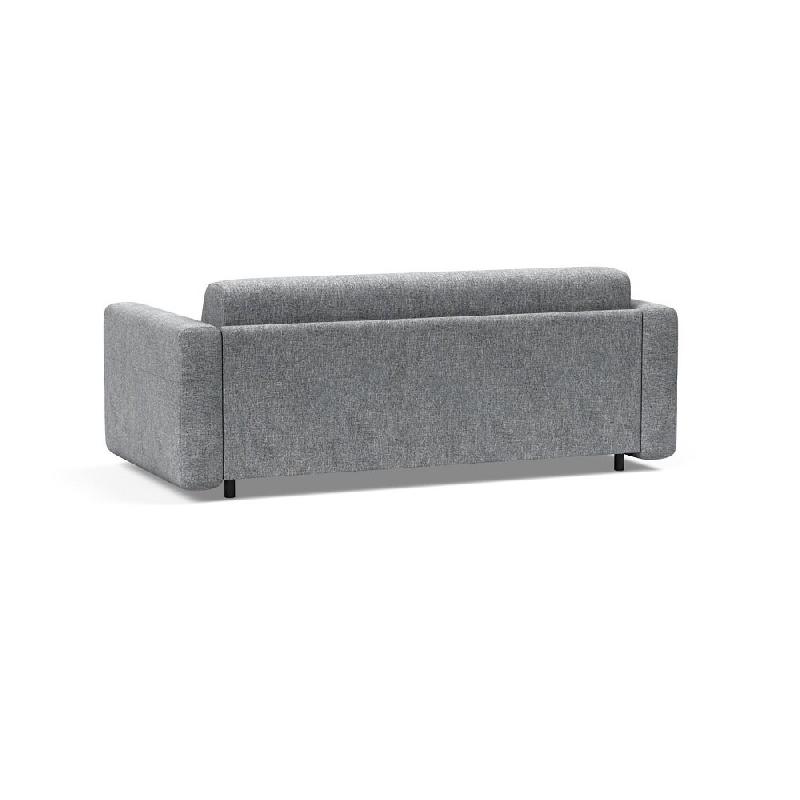 Canapé-lit design convertible KILLIAN SPRING - 195x160 cm - Tissu Twist Granite - Innovation Living_4