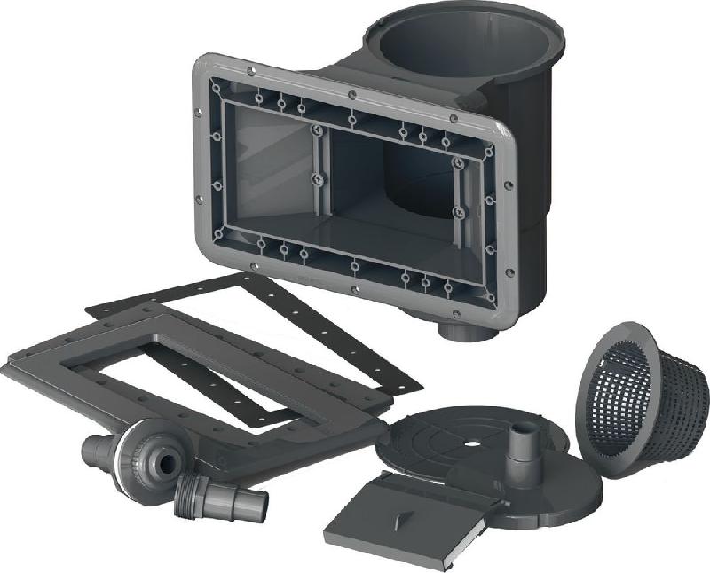 Piscine ovale composite 6,64 x 3,86 x H.1,24m - filtration à sable 6m³/h - projecteur LED inclus_4