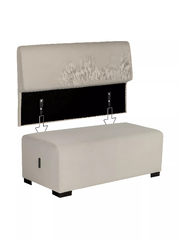 Canapé 2 places beige sahara_4