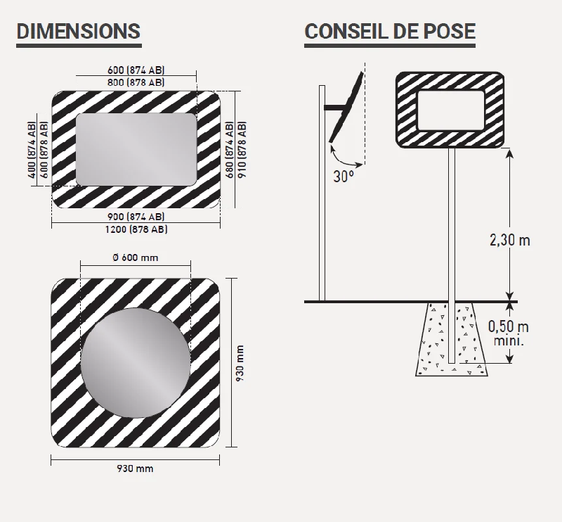 Miroir routier optique 600 x 400_4