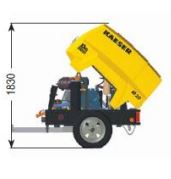 Compresseur léger et puissant pour marteaux pneumatiques et fusées souterraines - MOBILAIR M20 - Débit 2,0 m³/min_4