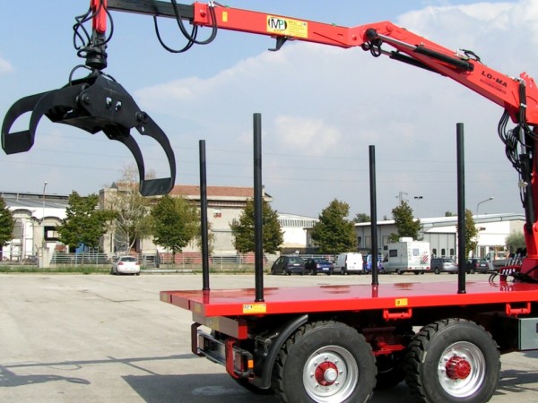 Série RT - Remorque forestière avec grue synchronisée - MP - 4500 / 5000 / 7000 mm_4