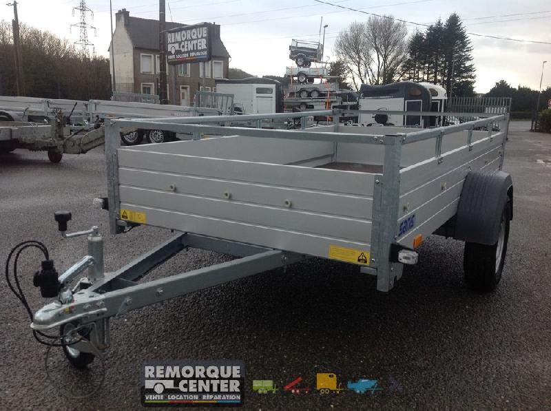Remorque bagagère en aluminium - Saris - MCALU PRO - 1 essieu - PTAC : 750 Kg - 255 x 133 cm - Reference -39211_ALICANTE_BAG150_4