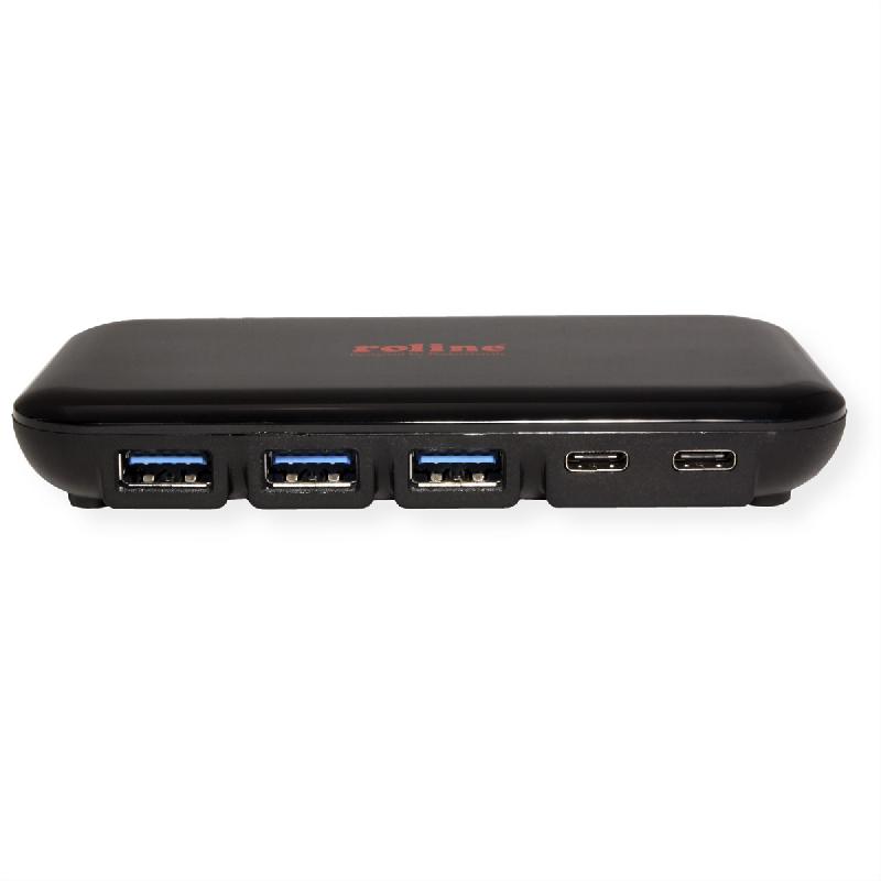 ROLINE Hub USB 3.2 Gen 2, 7 ports, (3x type C + 4x type A)_4