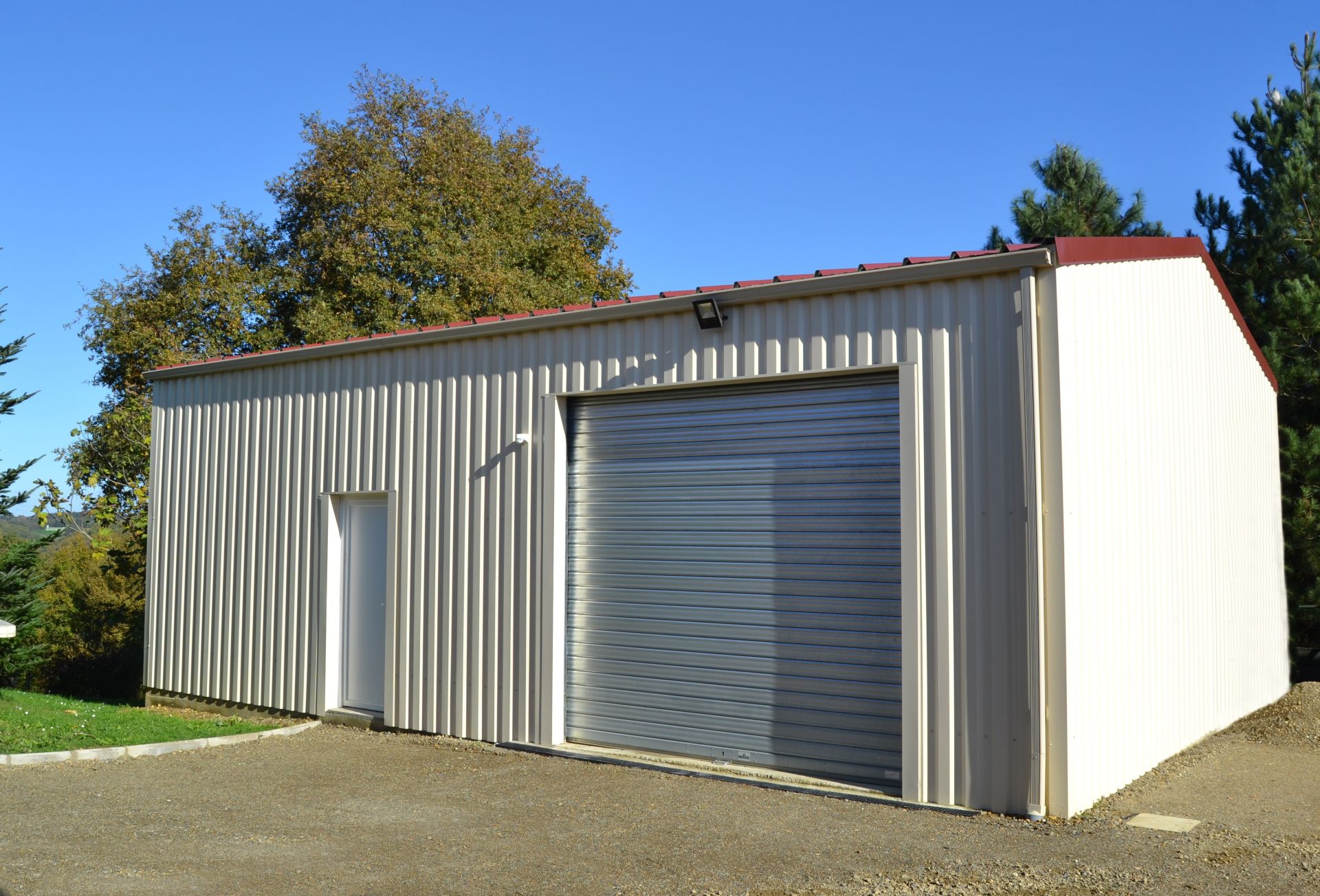 Bâtiment métallique double pente_4