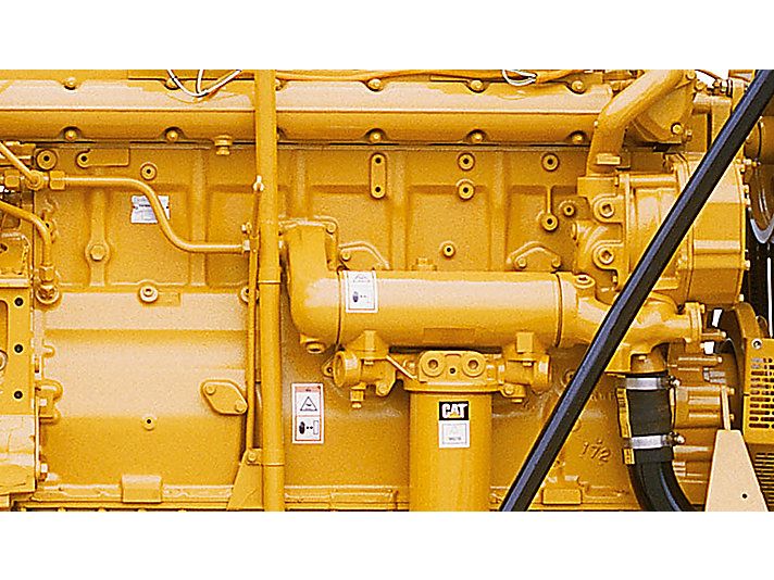 Dg150-2 (triphasé) groupes électrogènes industriel à gaz - caterpillar -  classification gaz naturelle 150 ekw / 140 ekw_4