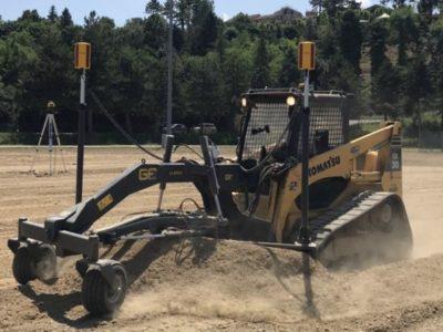 Niveleuse LG - GF Gordini - Mouvements hydrauliques, Systèmes laser 2D/3D, Résistance aux chocs_4