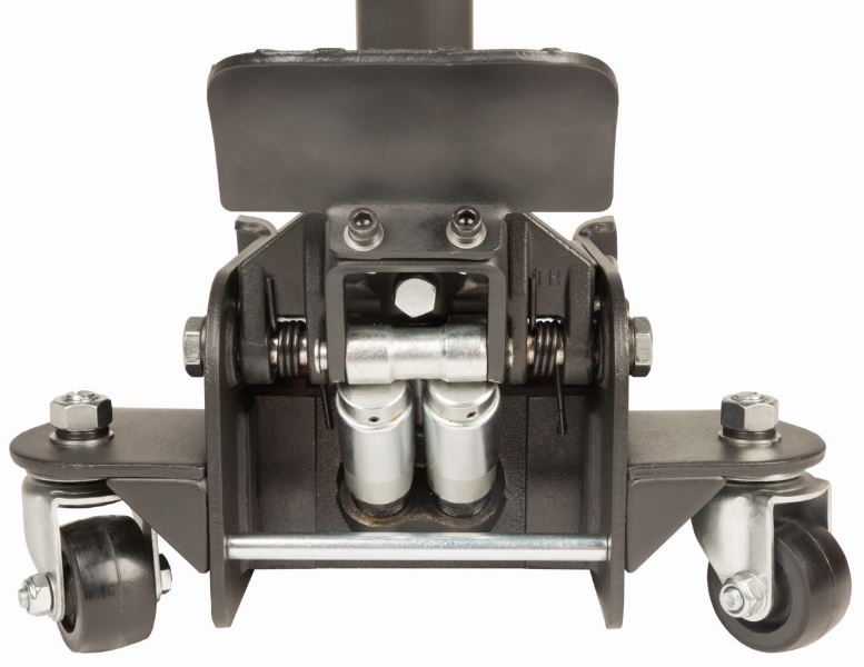 Cric compact extra plat 3T - BH13000 avec double piston et hauteur de levage jusqu'à 552 mm_4