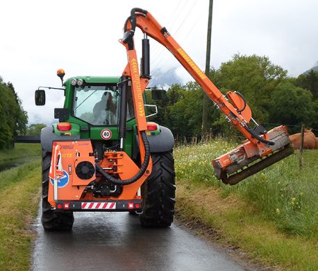M800STX - Broyeur forestier Marolin - Débroussailleuse hydraulique 125 cm pour tracteurs 130-180 HP_4
