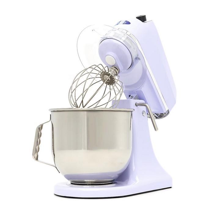 Mixer planétaire - 7 L - jusqu'à 2 kg de pâte - lilas | Maxima - 09360770_4