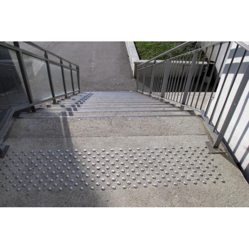 Clou podotactile dinaclou inox extérieur à frapper b 250_4