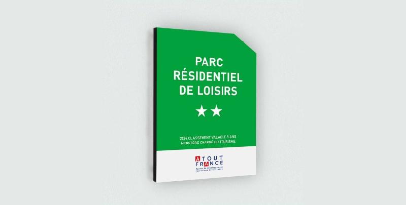 Panonceau parc résidentiel de loisirs - Plaque aluminium dibond 308x420mm - Protection antigraffiti et anti UV_4