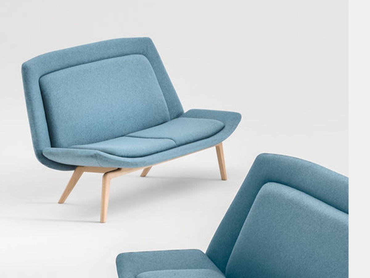 Canapé d'accueil style scandinave - design contemporain NORDIC - personnalisable et confortable_4