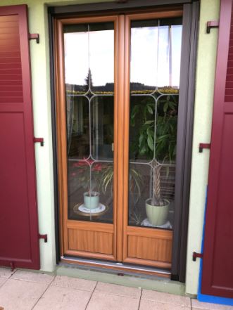 Moustiquaire enroulable pour grande ouverture