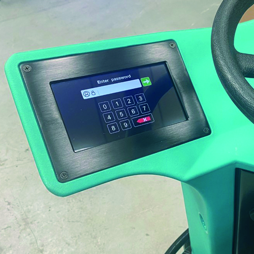 Autolaveuse autoportée robuste et ergonomique T150/100R PRO D - autonomie 4,5h, moteur puissant et double brosse réglable_4