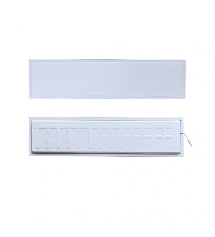 Dalle LED 120x30 cm - 44W - Driver Philips - Réf BAC12030PHCCT - Haute luminosité SMD 2835 - 130 lumens/W_4