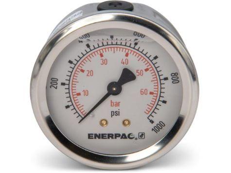 G2531SR, Manomètre, 63 mm Face, Montage arrière, Bain de glycérine, 70 bar pression maximale_4